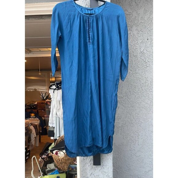 Etoile Isabel Marant Solid Shirt Tunic Mini Dress Lace Cotton S - Picture 1 of 2